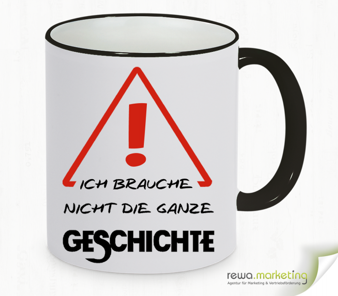 Fun mug - I don't need the whole story