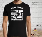 T-Shirt - Handwerker - Wenn Wunschname es nicht beheben kann ...